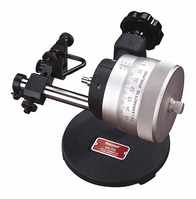 STARRETT, Dial Indicator Tester Carbide 26Z172716X Grainger