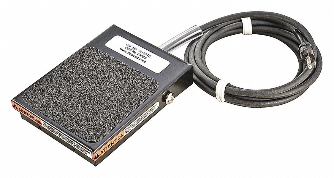Industrial Foot Switch w/6 ft. Cable
