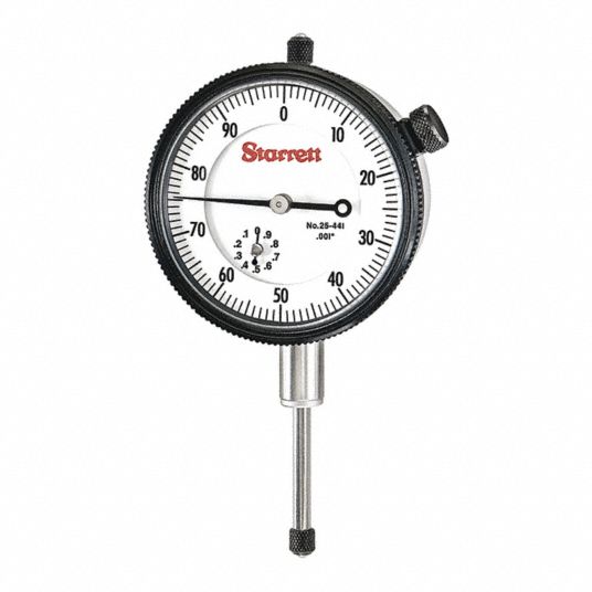 STARRETT, 0 in to 1 in, Inch, Indicator Dial - 26Z497|25-441P - Grainger