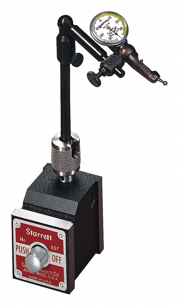 STARRETT, 0.01 mm to 0.7 mm Range, 0350 Dial Reading, Dial Test
