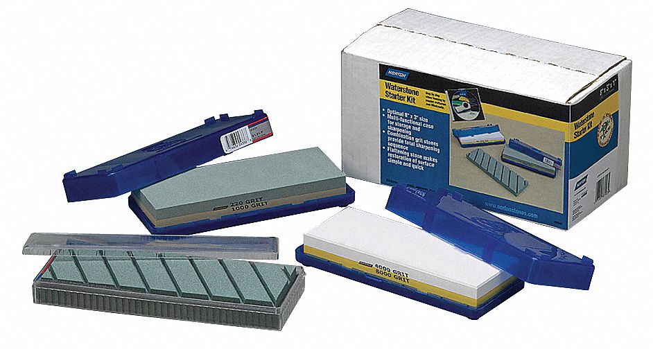 SHARPENING STONE KIT, 4 PIECES