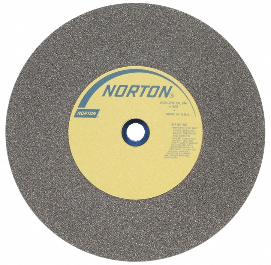 STRAIGHT GRINDING WHEEL, TYPE 1, 14 IN X 2 IN X 1½ IN, ALUMINUM OXIDE, 24 GRIT