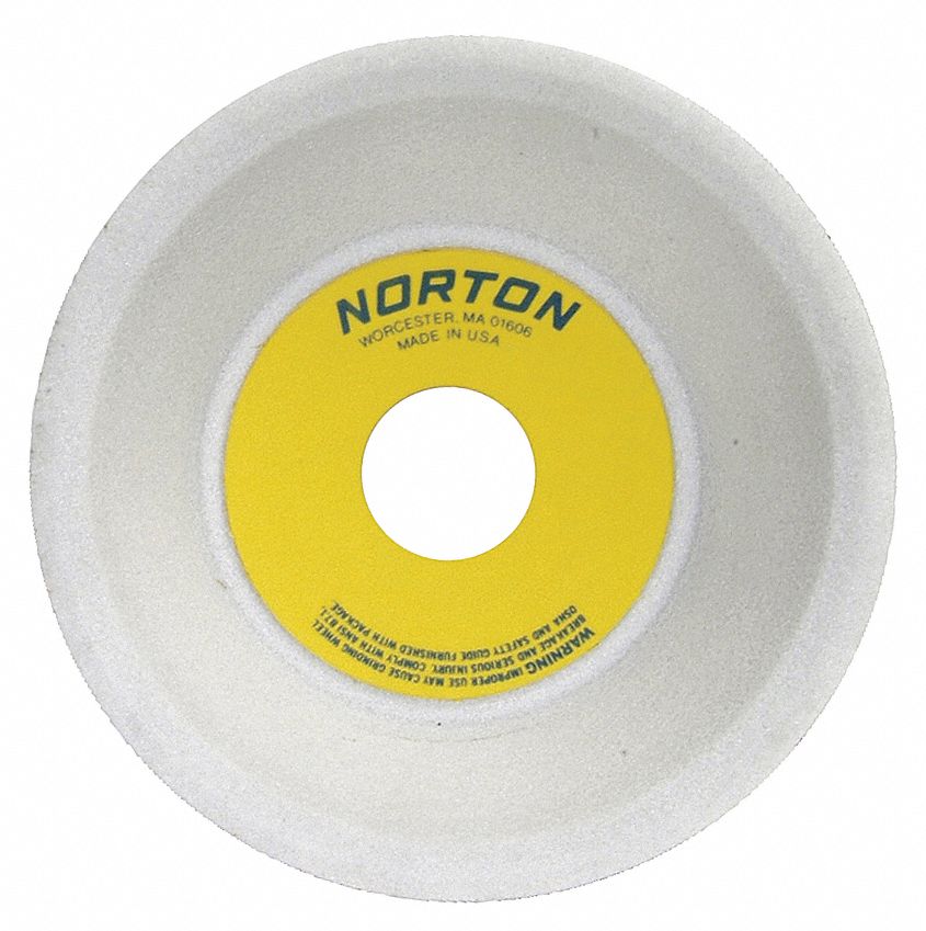 FLARING CUP GRINDING WHEEL, TYPE 11, 4 IN X 1½ IN X 1¼ IN, 38A60-JVBE, 10 PK