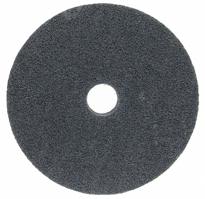 Unitized Wheel: 6 in Dia x 1 in W, 1 in Arbor Hole, Silicon Carbide, Fine, Soft (2), 2 PK