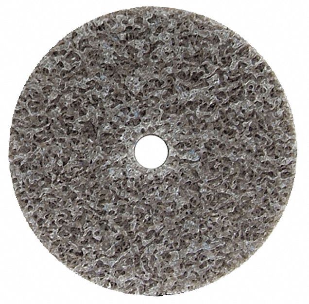 Unitized Wheel: 2 in Dia x 1/2 in W, 1/4 in Arbor Hole, Aluminum Oxide, Medium, Hard, 30 PK