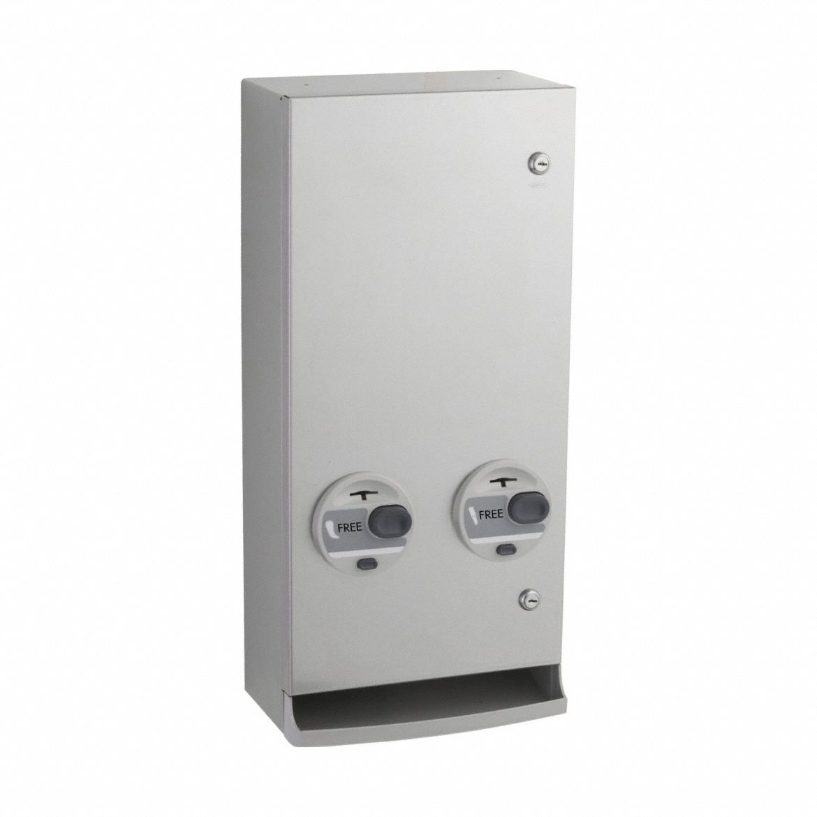 Sanitary Napkin and Tampon Dispenser Stainless Steel