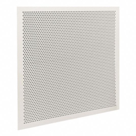 AMERICAN LOUVER, Perforated Diffuser, Square, Ceiling Tile Diffuser ...