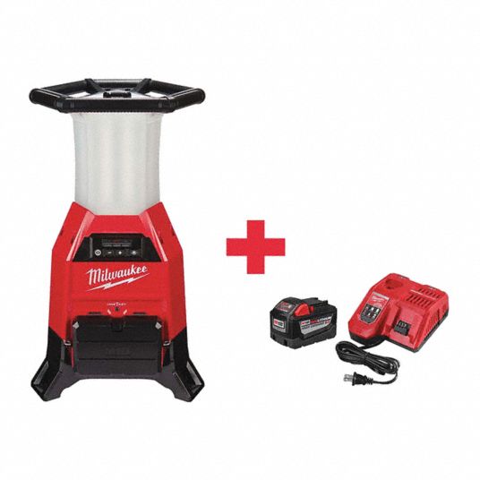 MILWAUKEE, M18, Battery Included, Cordless Site Light Kit - 270Y41|2150 ...