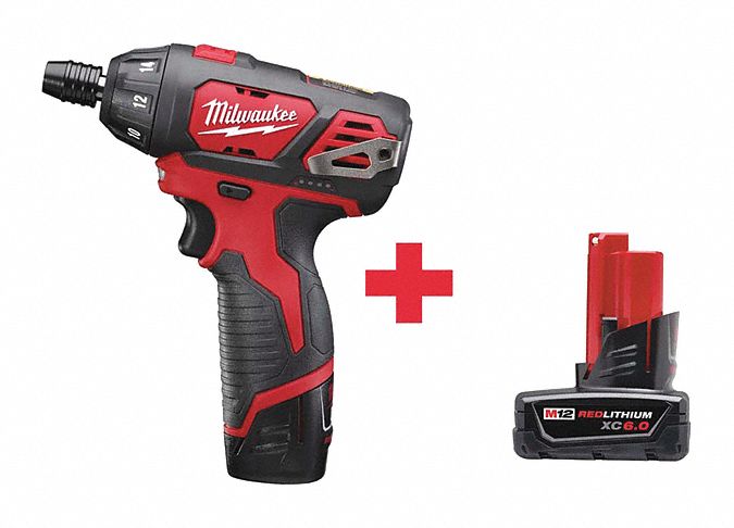 Screwdriver Kit, Cordless, 4V DC, 600 RPM