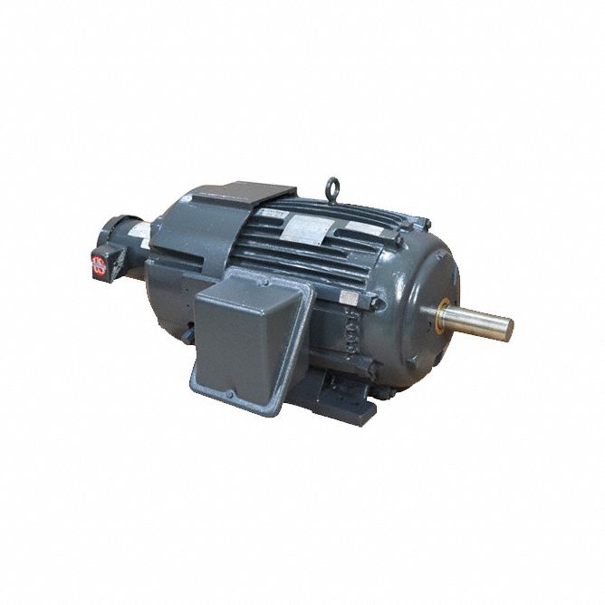Vector Motor: Totally Enclosed Non-Ventilated, Rigid Base Mount, 100 HP, 230/460V AC