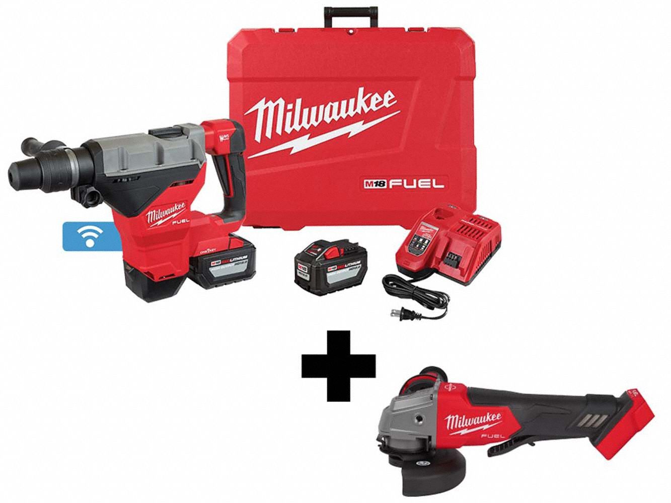milwaukee m18 1 3 4 sds max