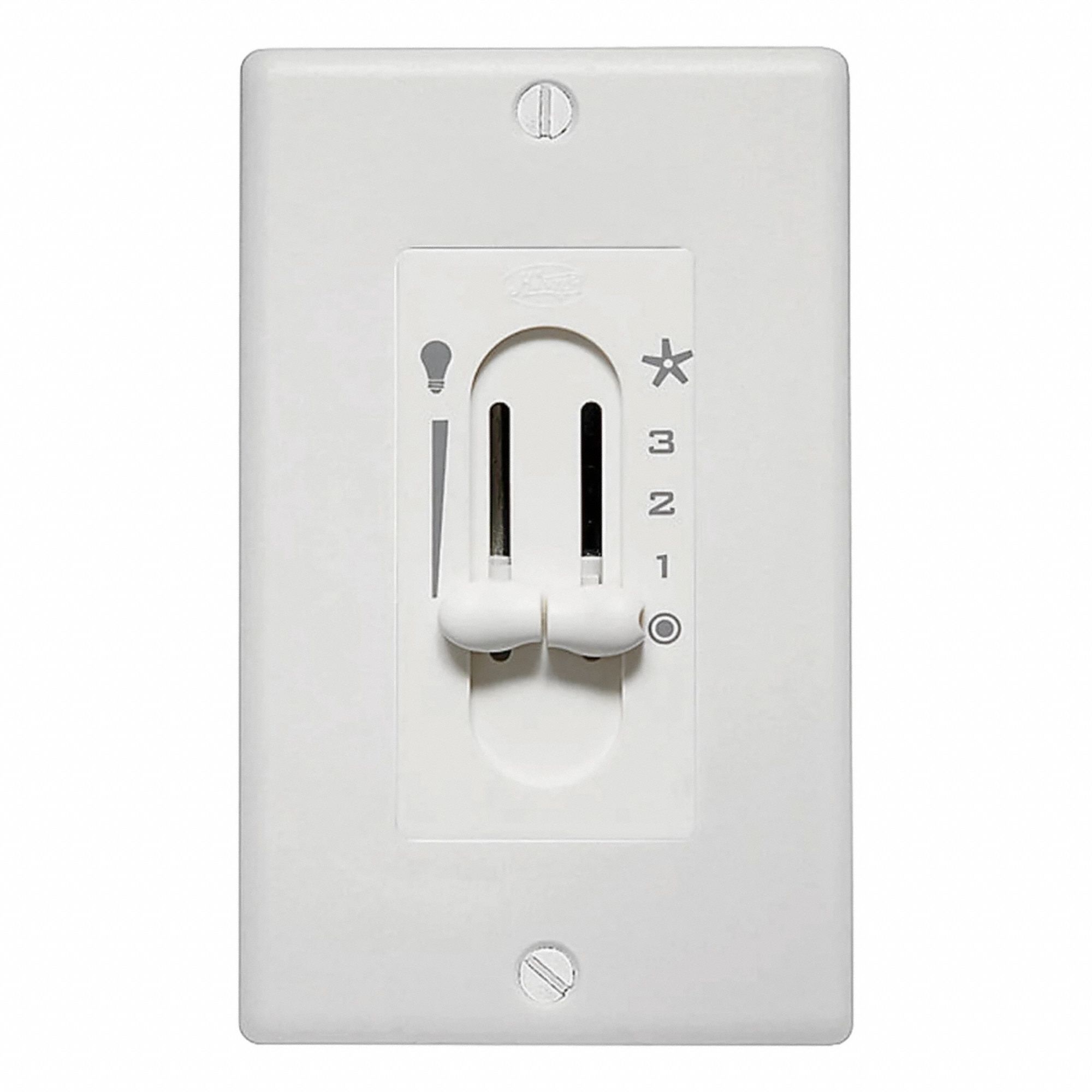 Speed Control: White, 2 3/4 in Lg