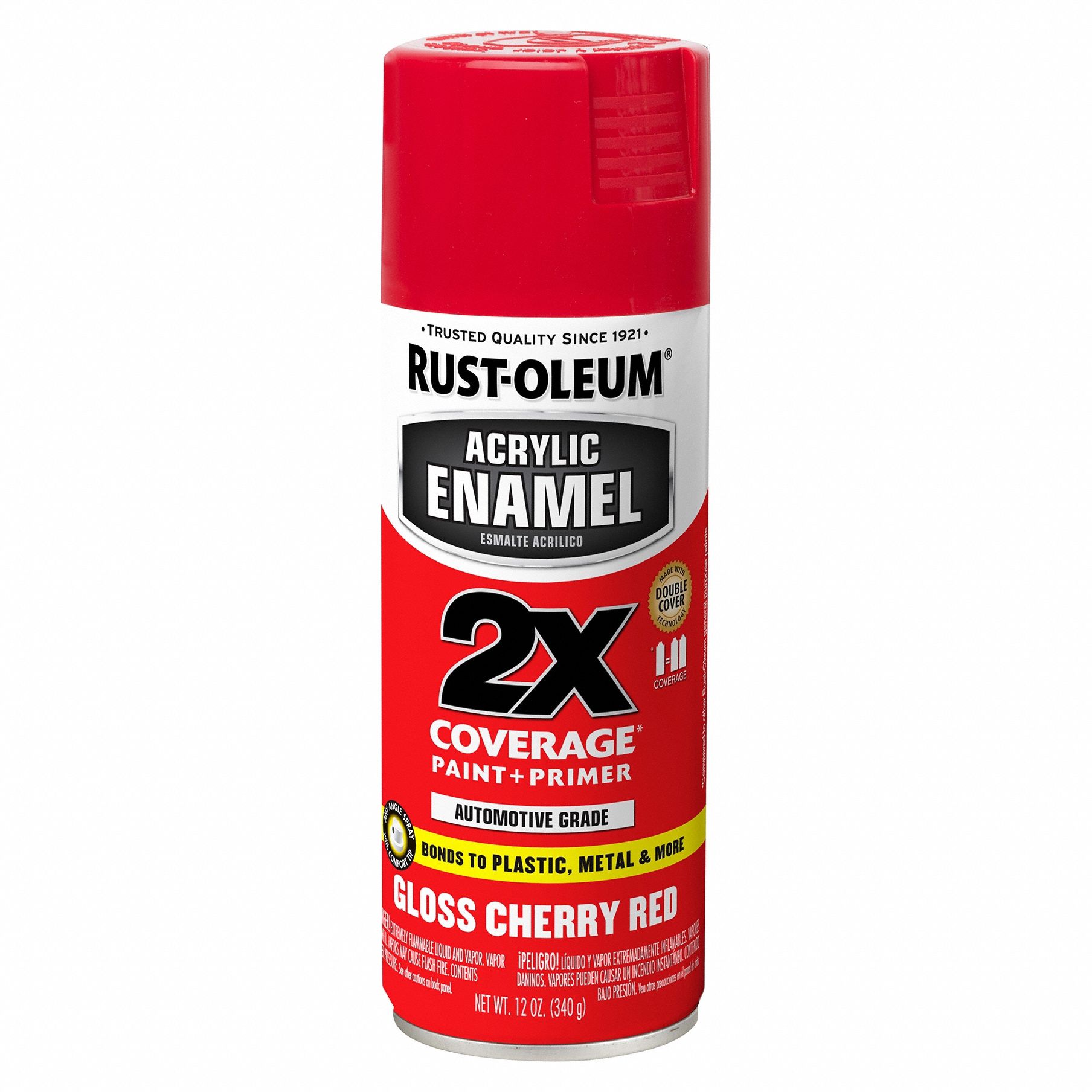 Acrylic Enamel Spray Paint: Premium Spray Paints, Automotive Grade, Red, Solvent, Gloss