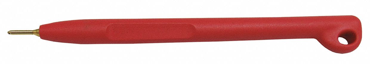 Detectable Pen Bk Ink Rd Lanyard PK50