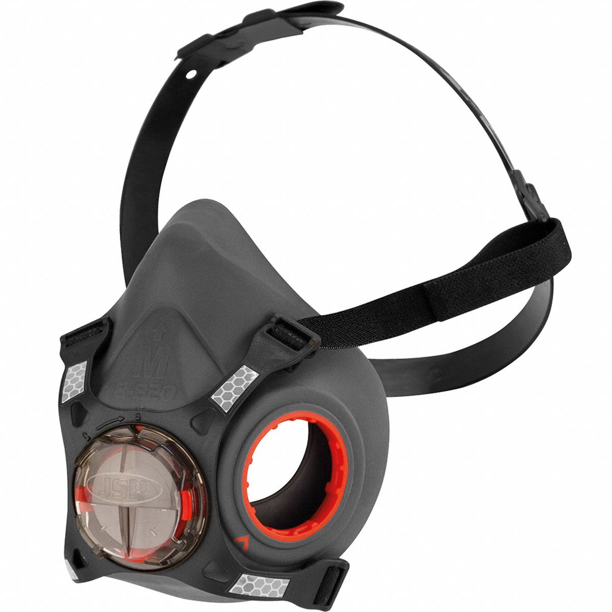 Half Mask Respirator: Thermoplastic Elastomer, M Mask Size