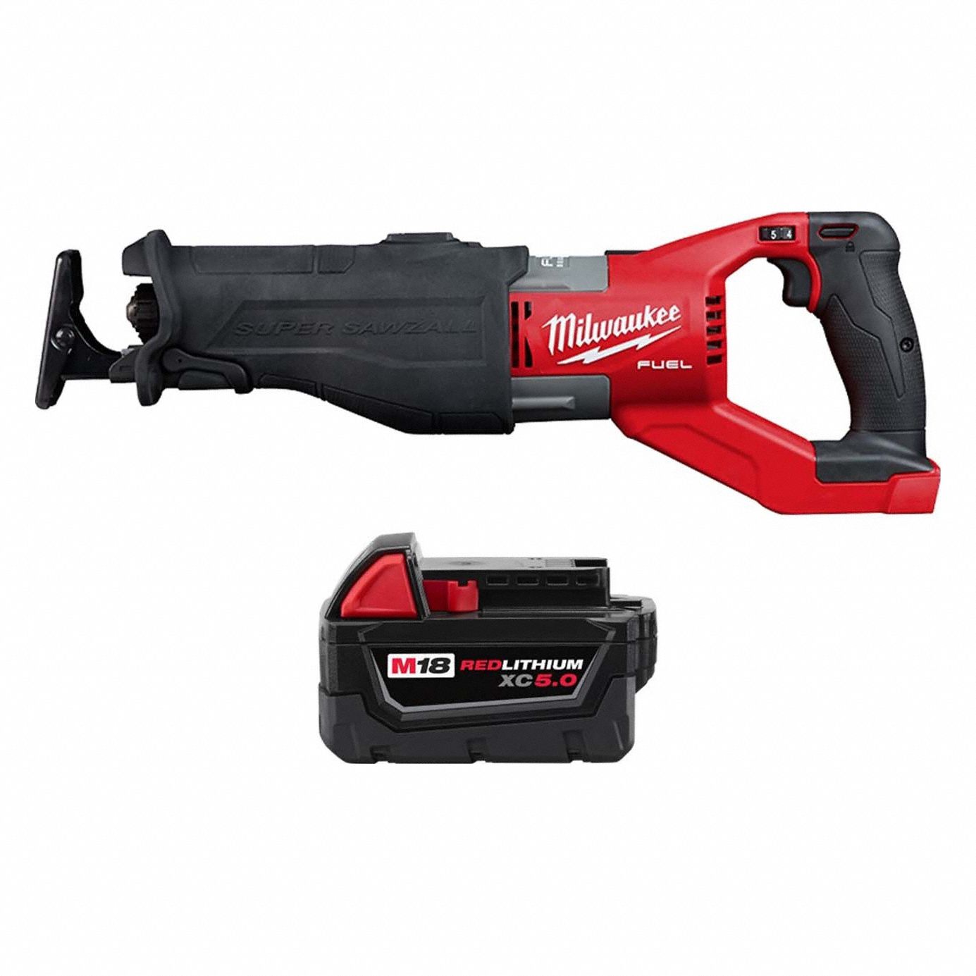 Reciprocating Saw and Battery, 18 V