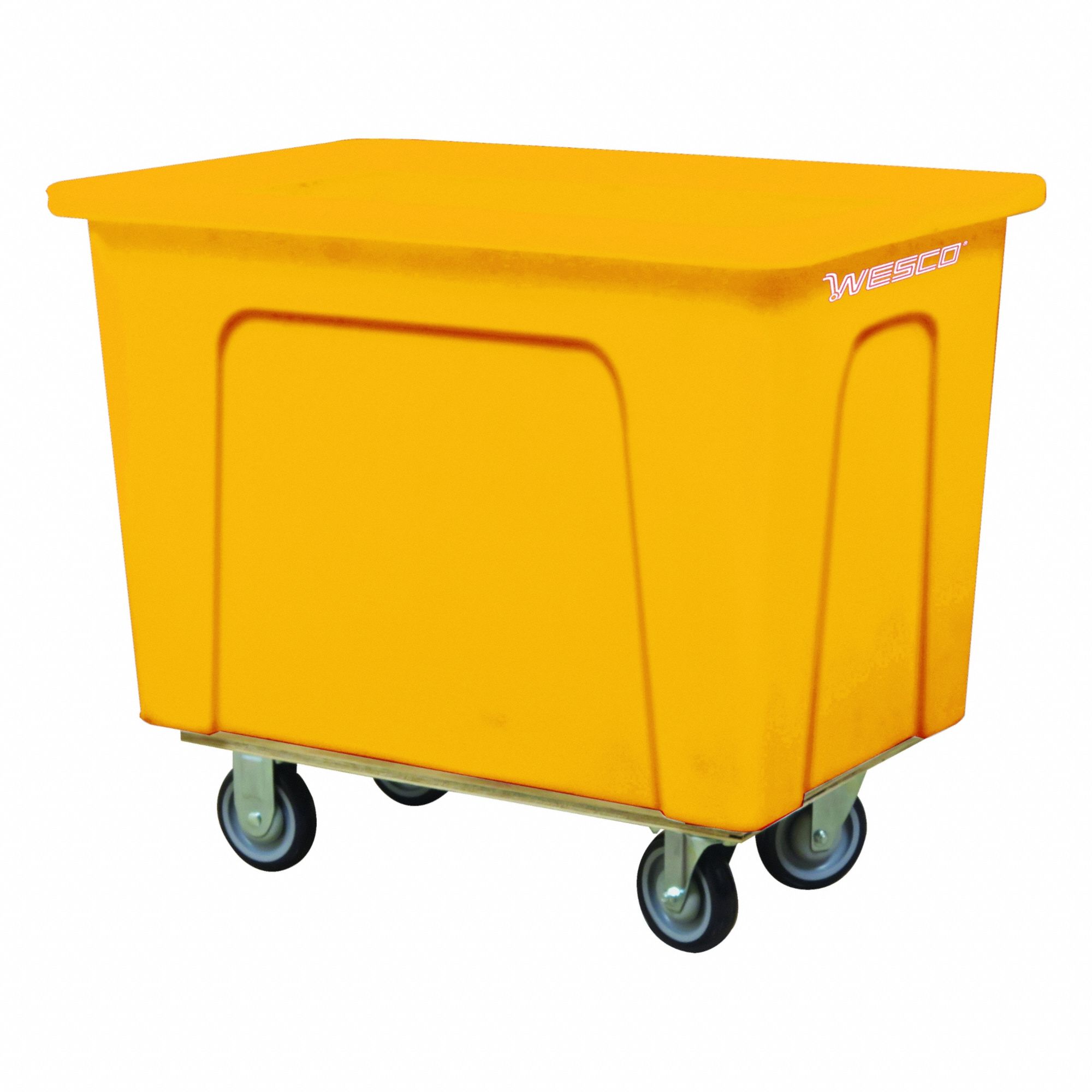 Box Truck 46 in 34 in Yellow 600 lb