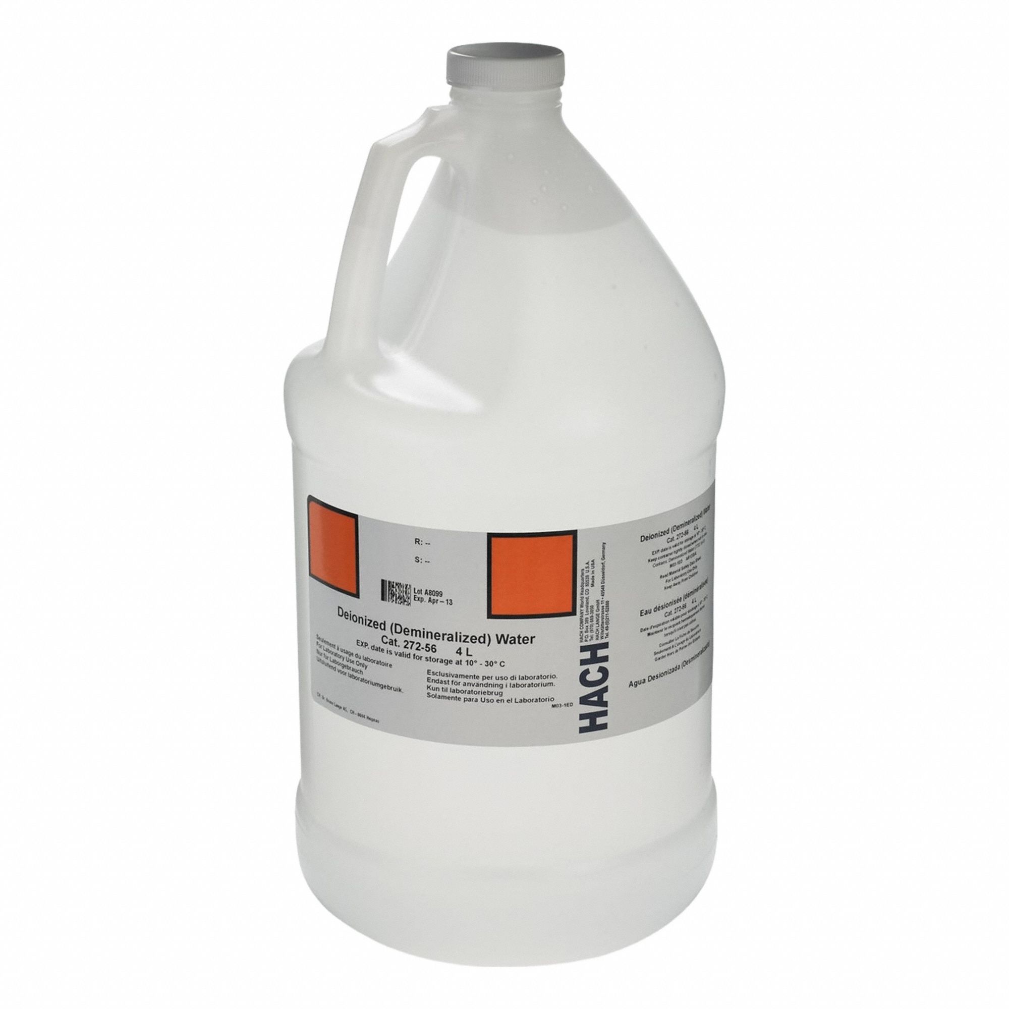 Deionized and Demineralized Water 10 mL