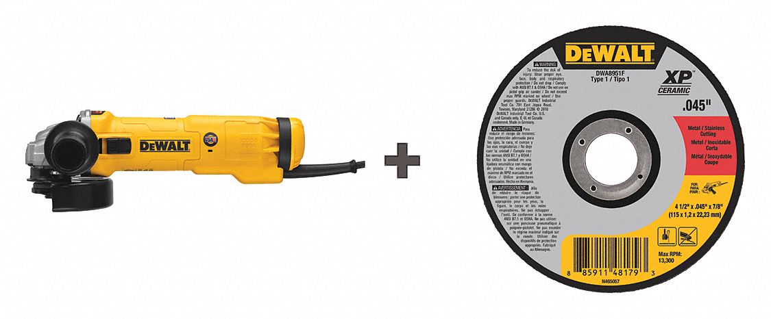 Angle Grinder, Bare Tool, 11000 Load RPM