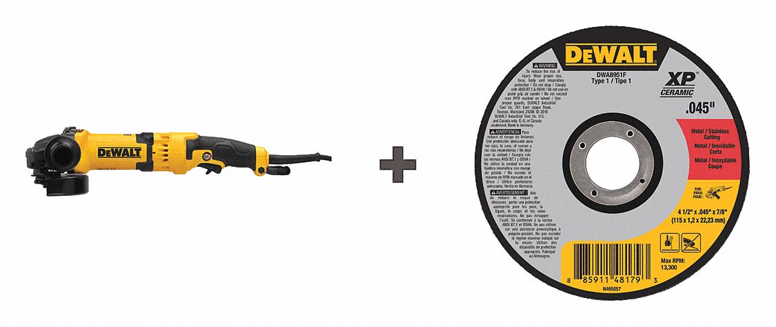 Angle Grinder, Bare Tool, 9000 Load RPM