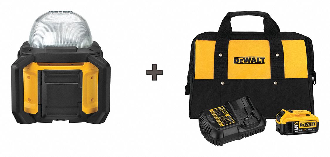 DEWALT 20V MAX Battery Included Cordless Site Light 272JN2