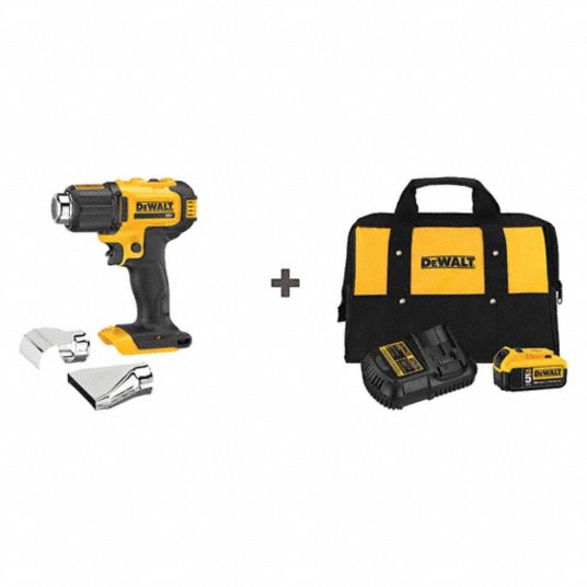 Dewalt battery deals heat gun