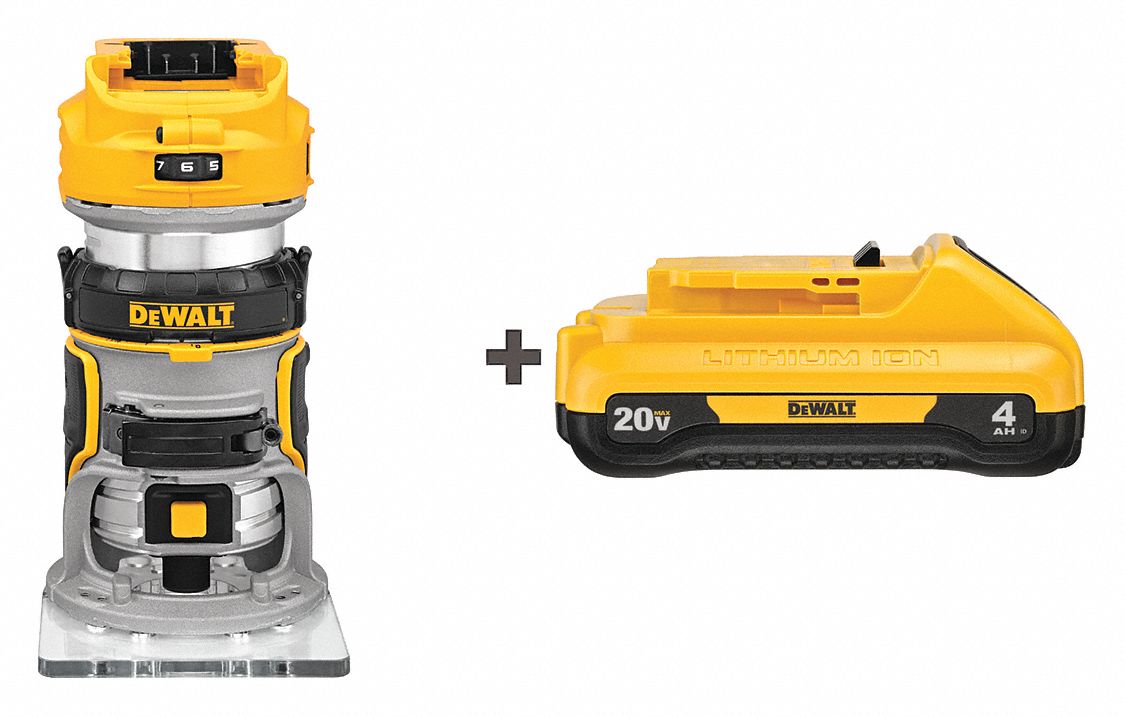 Dewalt dcw600b 20v max on sale xr cordless compact router