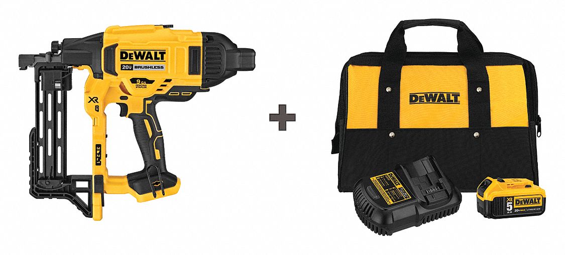 dewalt cordless staple gun