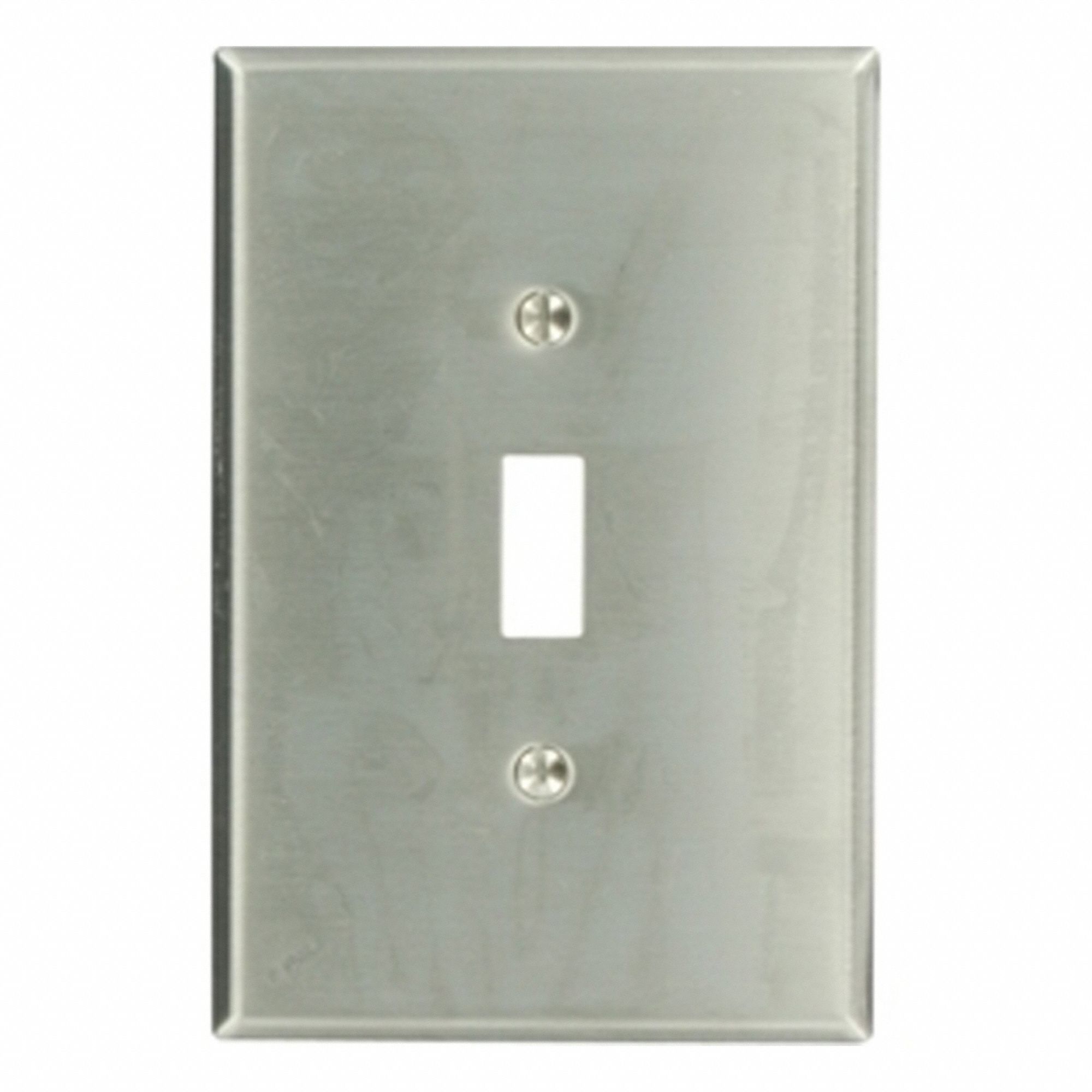 WallPlate Toggle Silver StainlessSteel