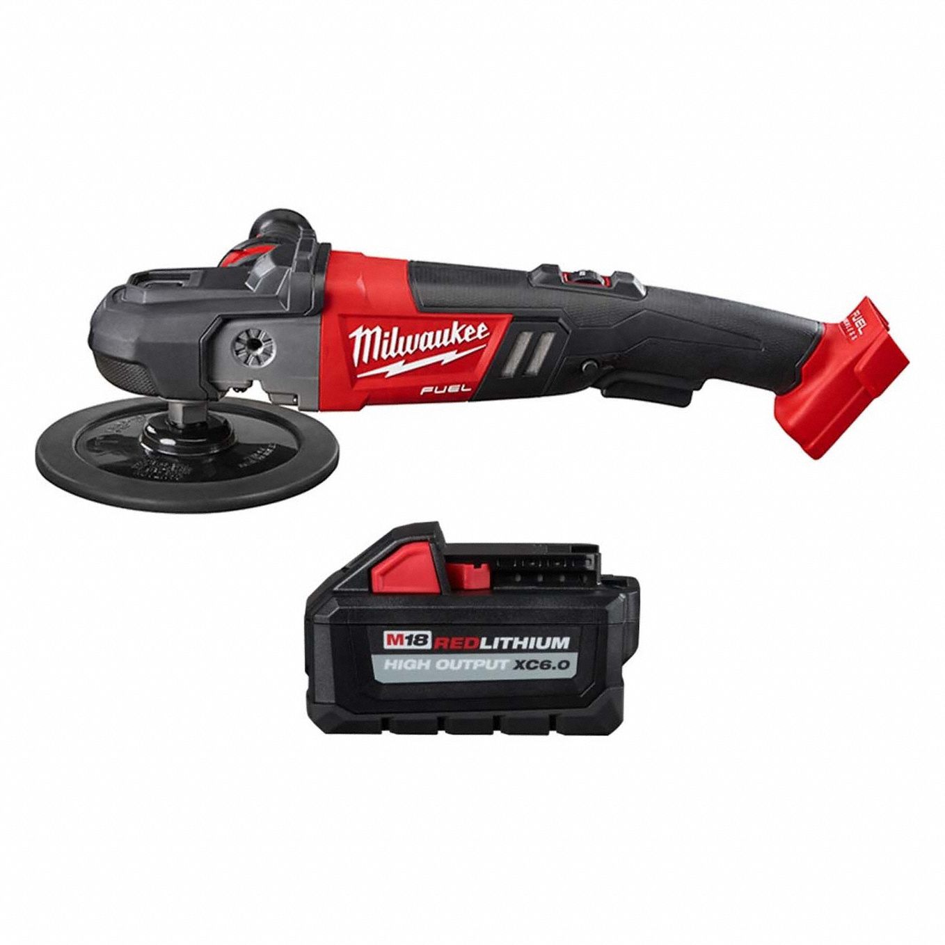 Milwaukee, M18, Battery Included, Polisher And Battery - 390ez4