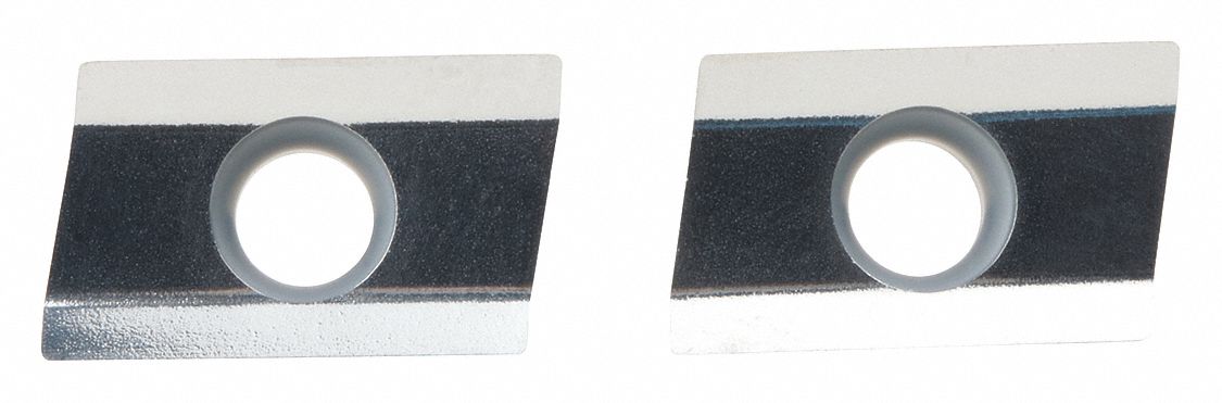 Parallelogram Milling Insert: 0.40mm Corner Radius, 0.1835 in Thick, M680 Series