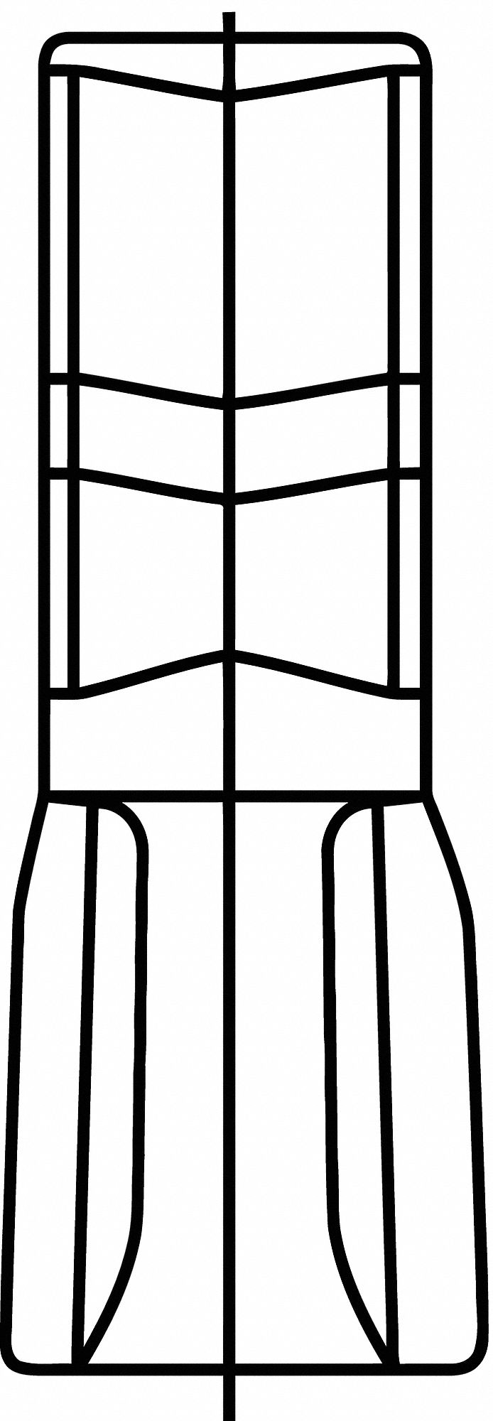 Parting and Grooving Insert: 3 Insert Size, Cast Iron/Stainless Steel/Steel, Right Hand, PVD
