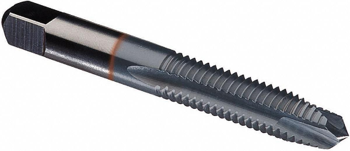 Spiral Point Tap: #4-40 Thread Size, 1/2 in Thread Lg, 1 7/8 in Overall Lg, Right Hand