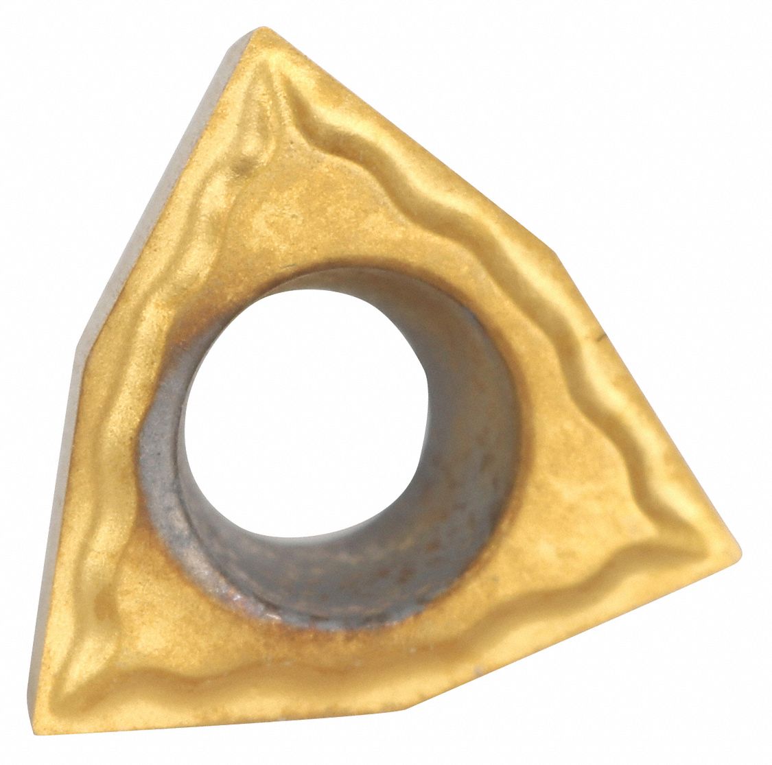 Insert: 3/16 in Inscribed Circle, Neutral, 1/16 in Thick, 11° Clearance Angle, TiN, CG5