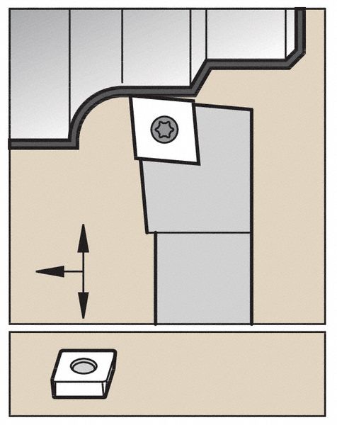 Indexable Toolholder, SCLC, 