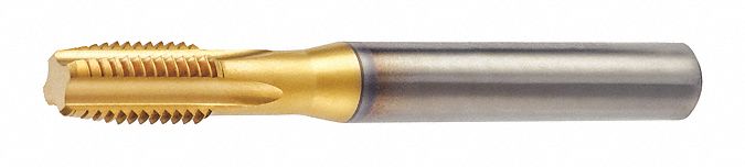 Spiral Point Tap: #10-32 Thread Size, 1/2 in Thread Lg, 2 11/32 in Overall Lg, Right Hand