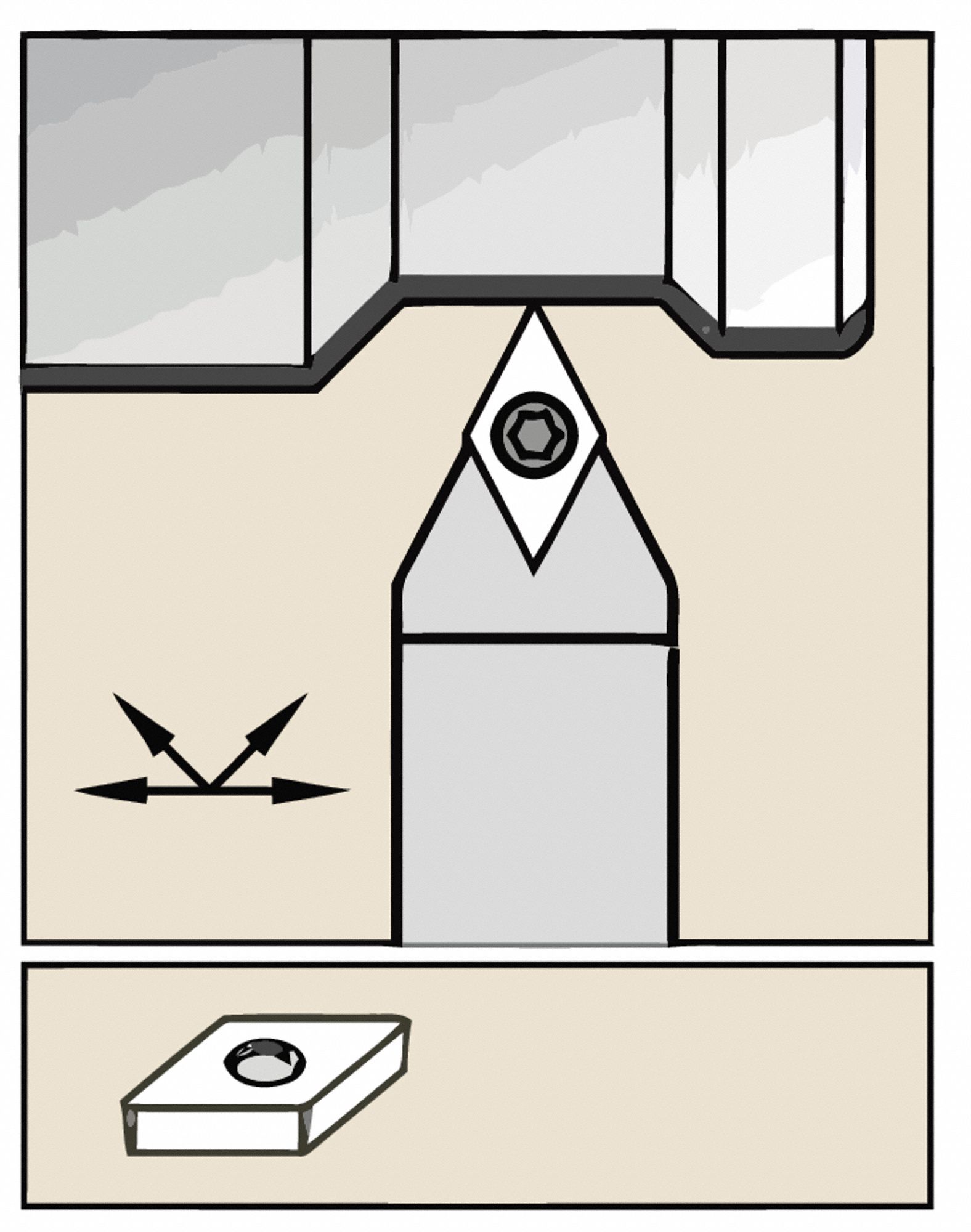 Cartridge, Screw-On, SCFPR08CA06, WG