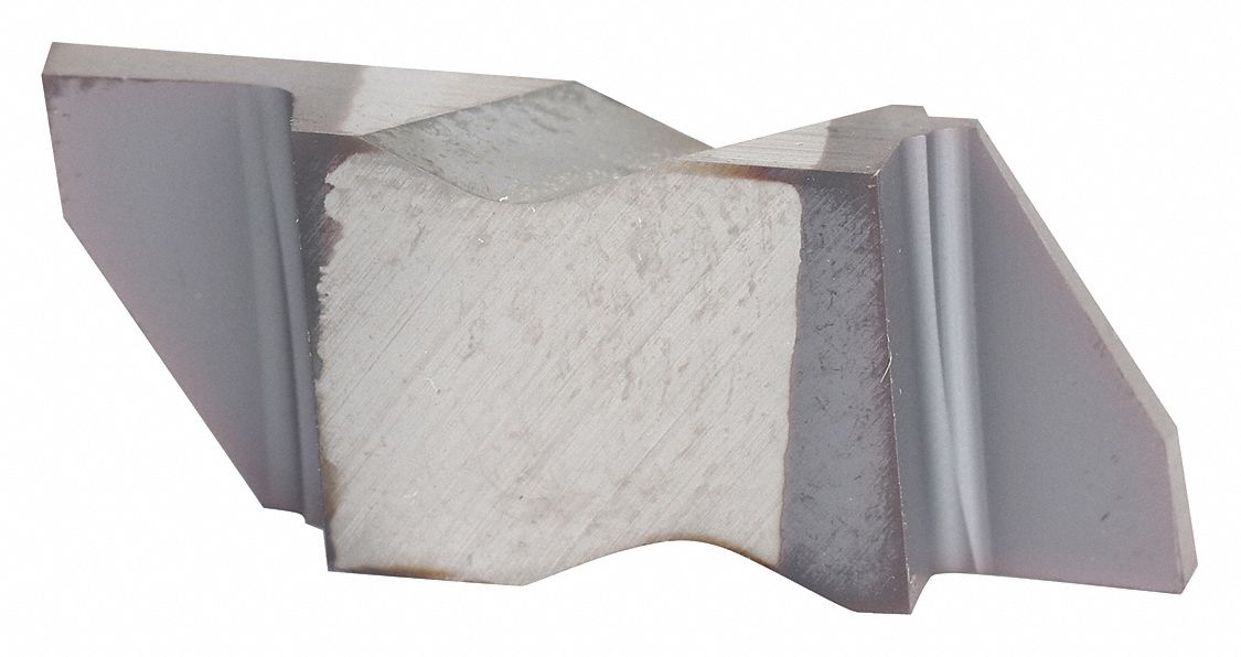 Parting and Grooving Insert: 3 Insert Size, Nickel/Stainless Steel/Steel/Titanium, Left Hand