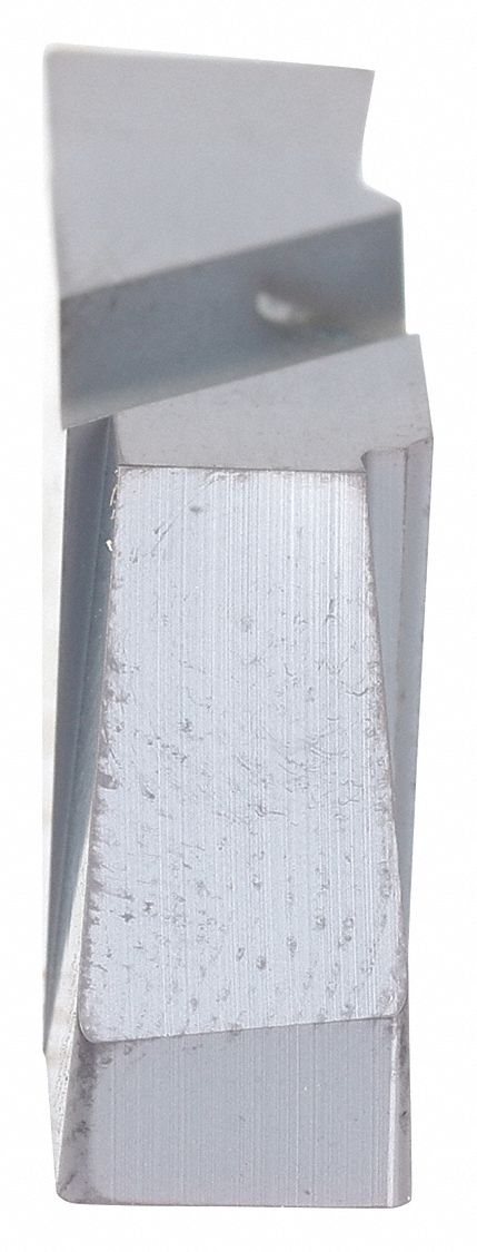 Parting and Grooving Insert: 4 Insert Size, Nickel/Stainless Steel/Steel/Titanium, Right Hand