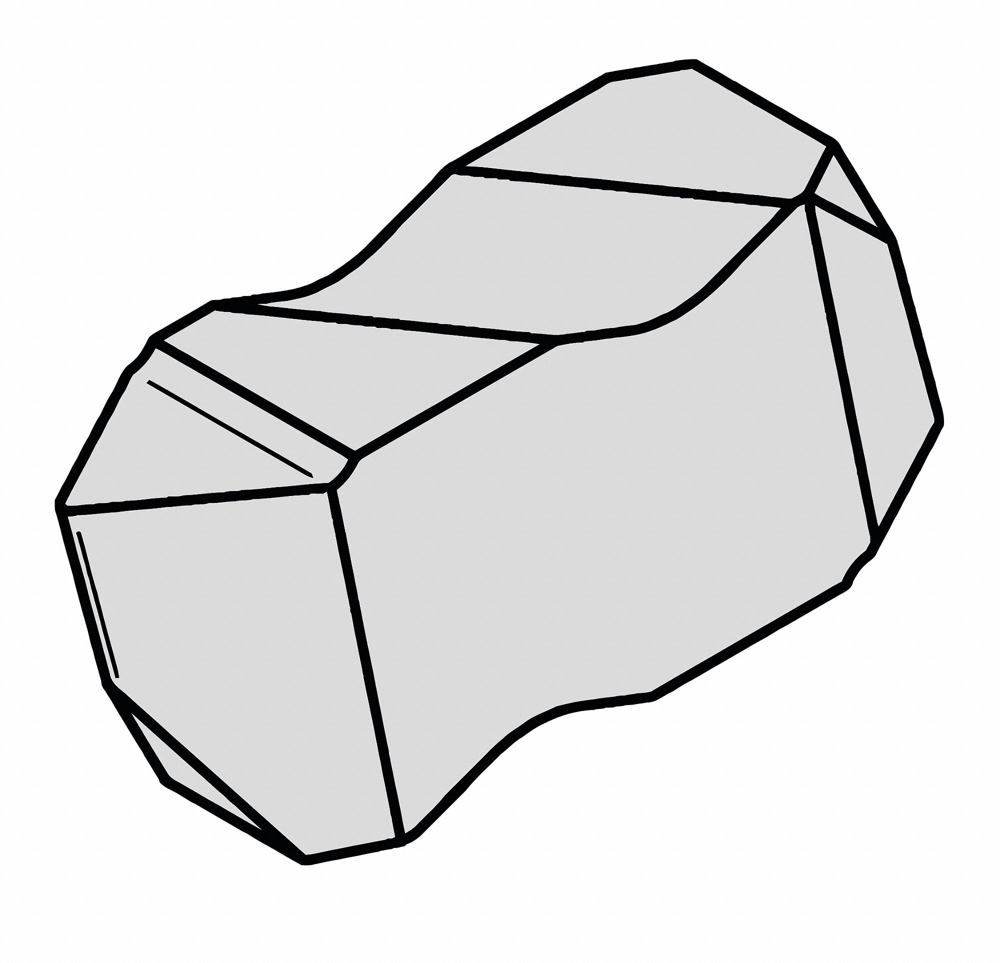 Threading Insert: Top Notch, UN, External/Internal, NJK Insert, Left Hand, Left Hand