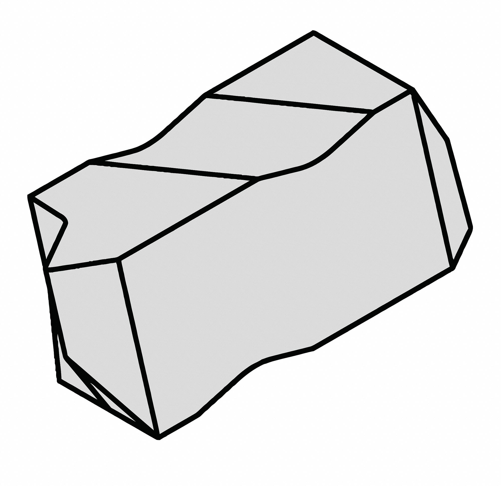 Threading Insert: Top Notch, UN, External/Internal, NAS Insert, Left Hand, Left Hand