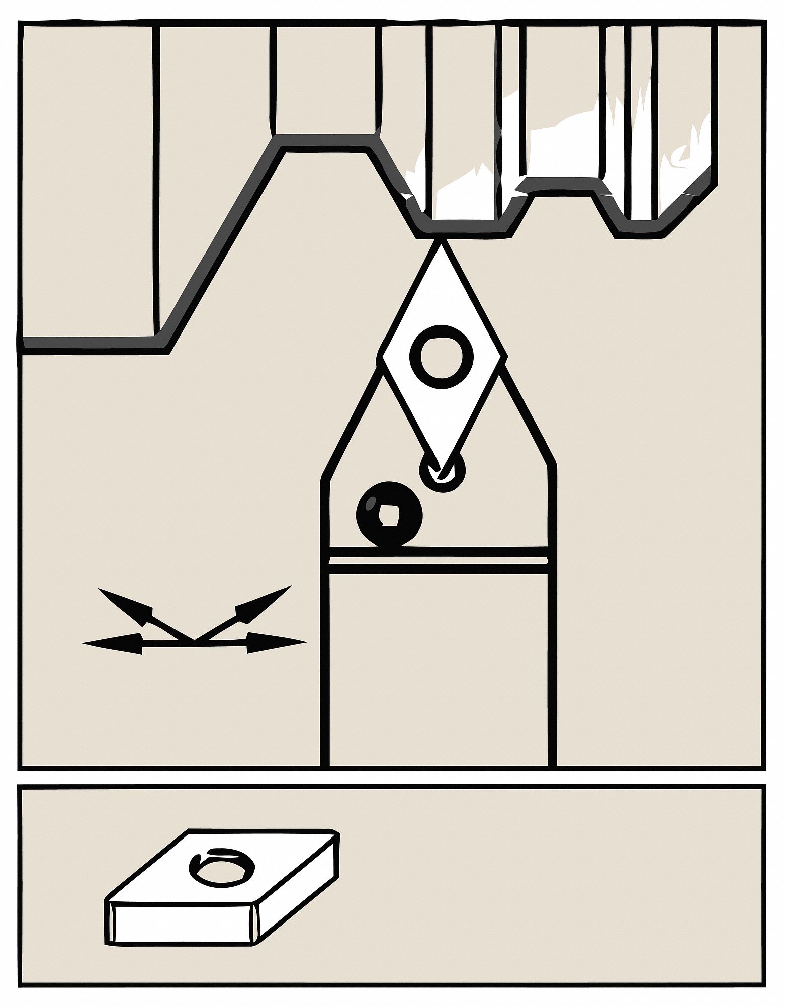 Toolholder, Clamping System P