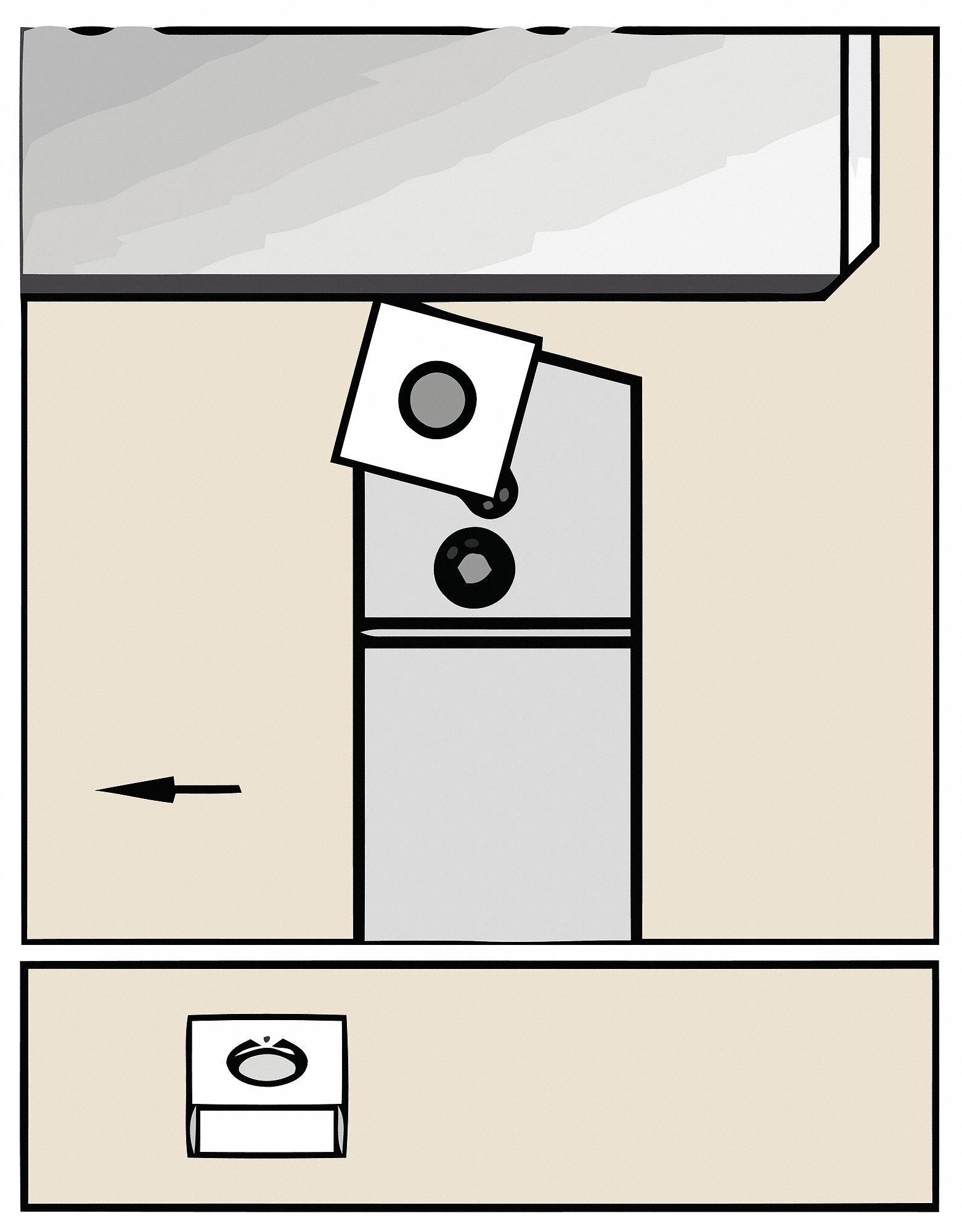 Cartridge, Kenloc KL Series, MSRNL20CA5, WG