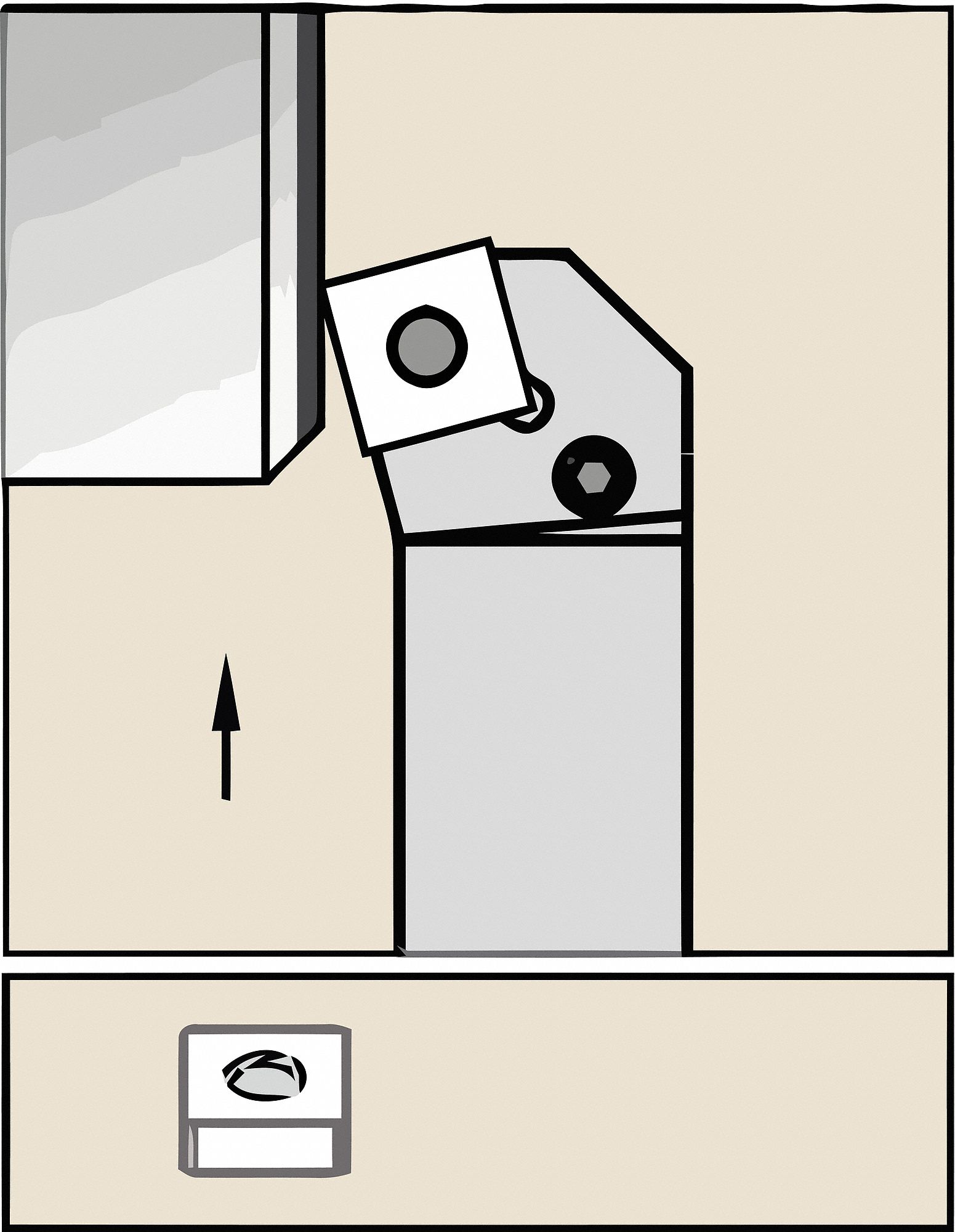 Toolholder, Clamping System P