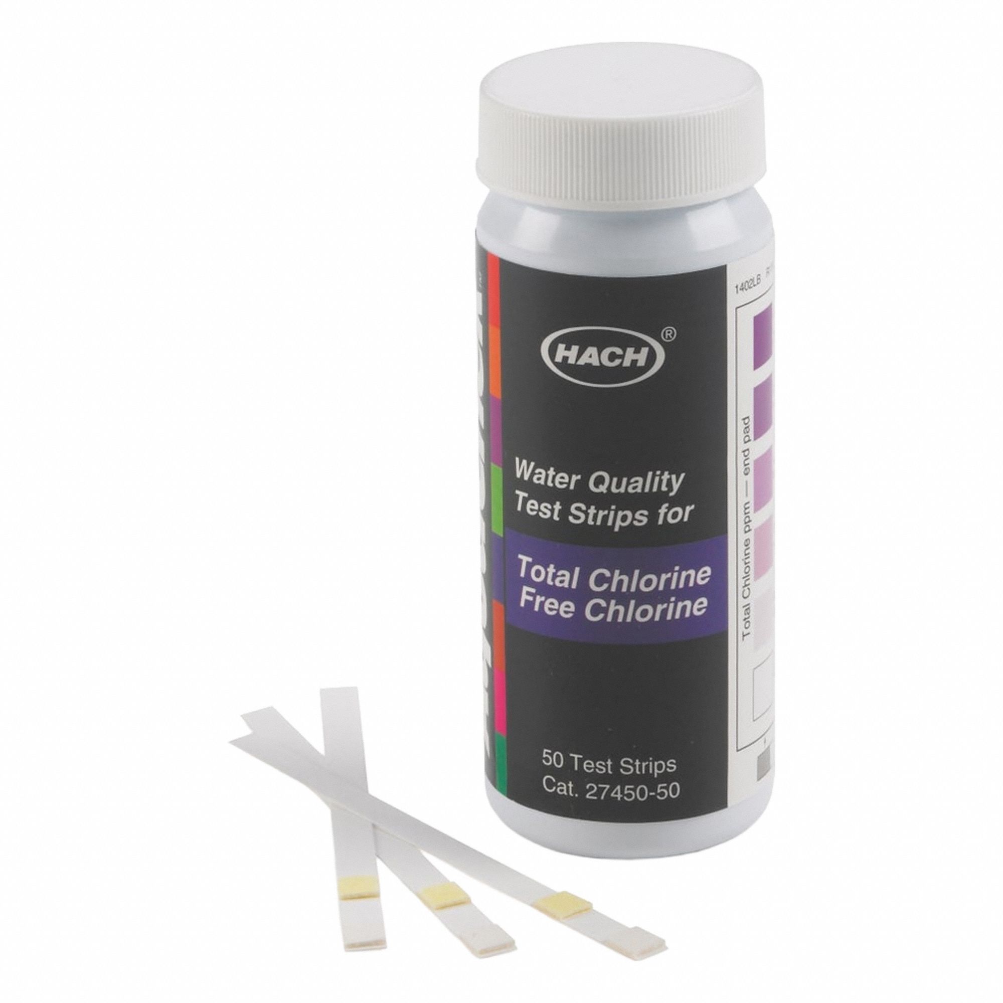 Chemical Test Strips 50 Tests 1 L