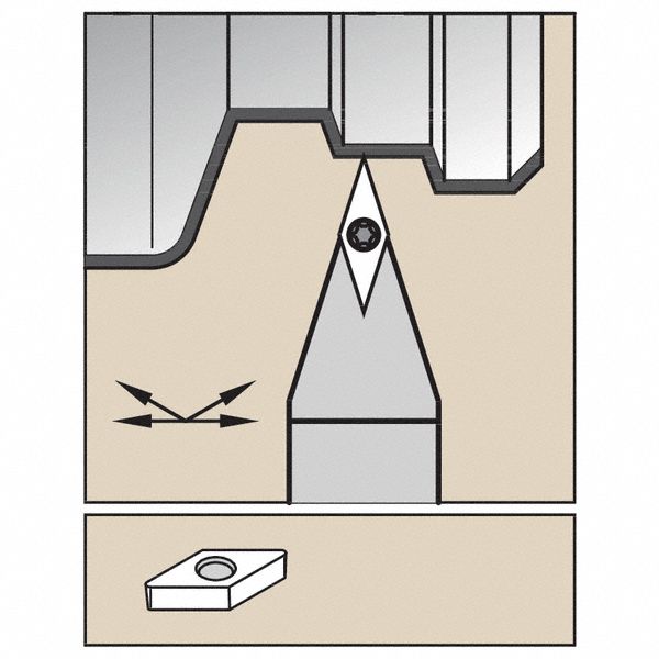 Indexable Toolholder, SVVB,