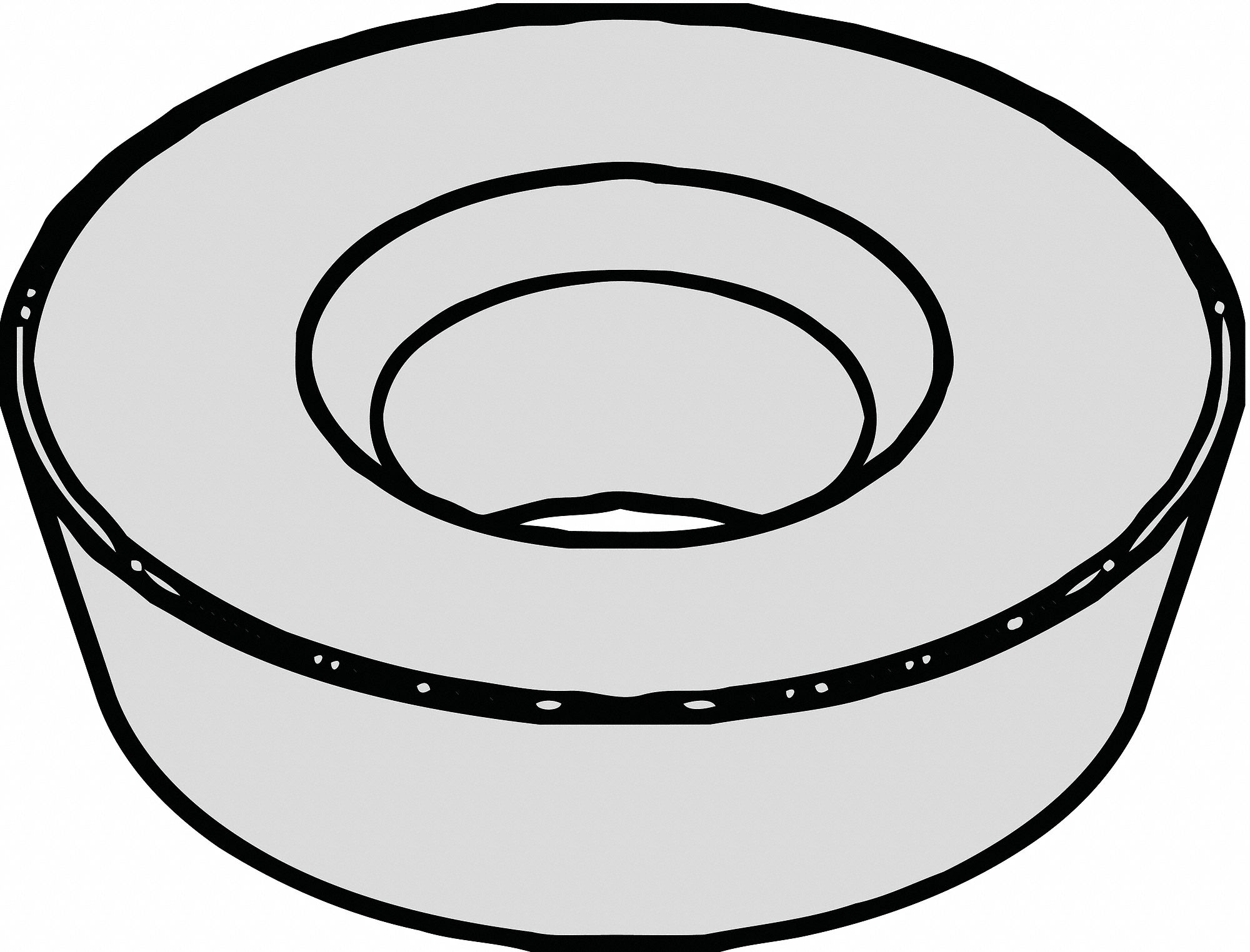 Round Milling Insert, , Carbide