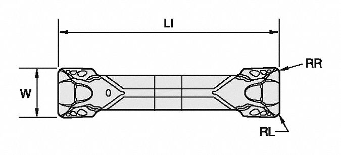 Grooving/Parting Insert, WMT-P-PT,