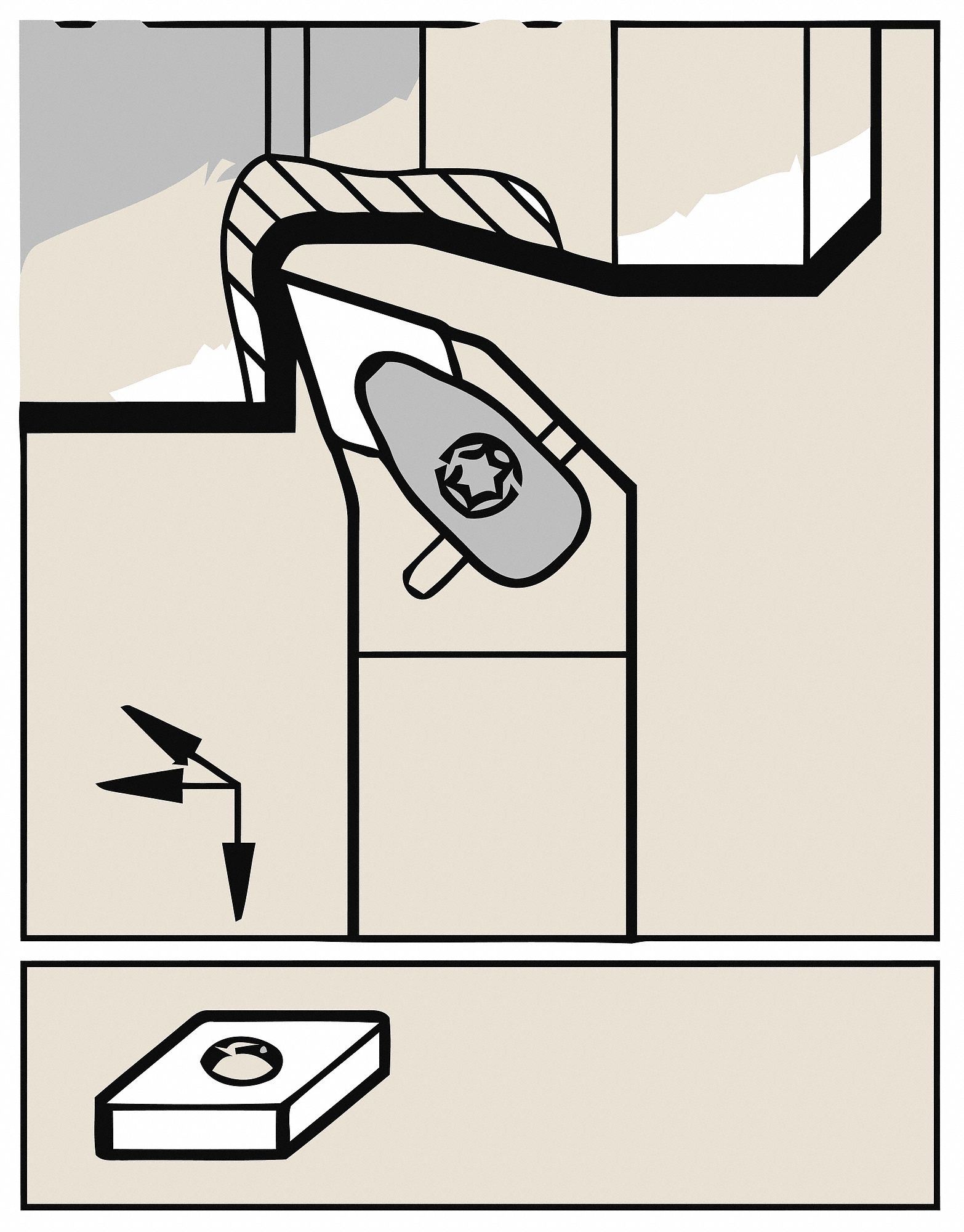 Indexable Toolholder, DCLN, 