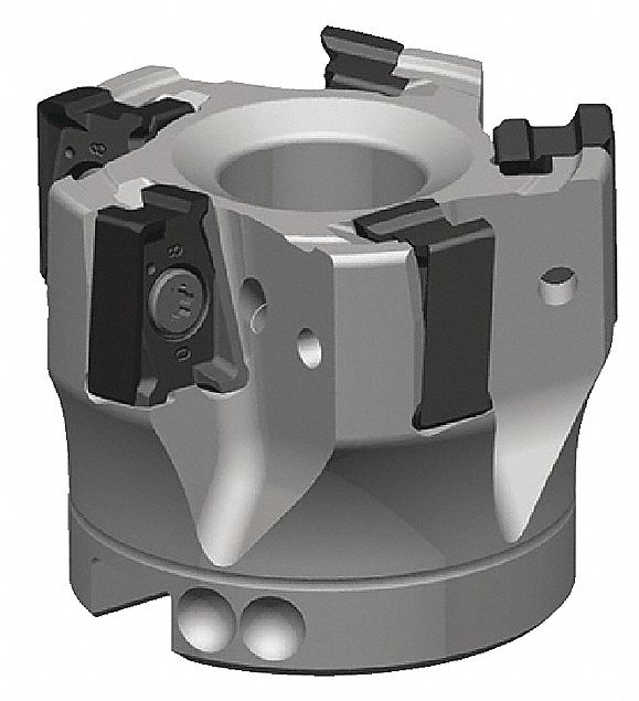 INDEXABLE FACE MILL, 2 IN MAX CUTTING DIAMETER, ¾ IN ARBOUR, 1.5750 IN L, SCREW